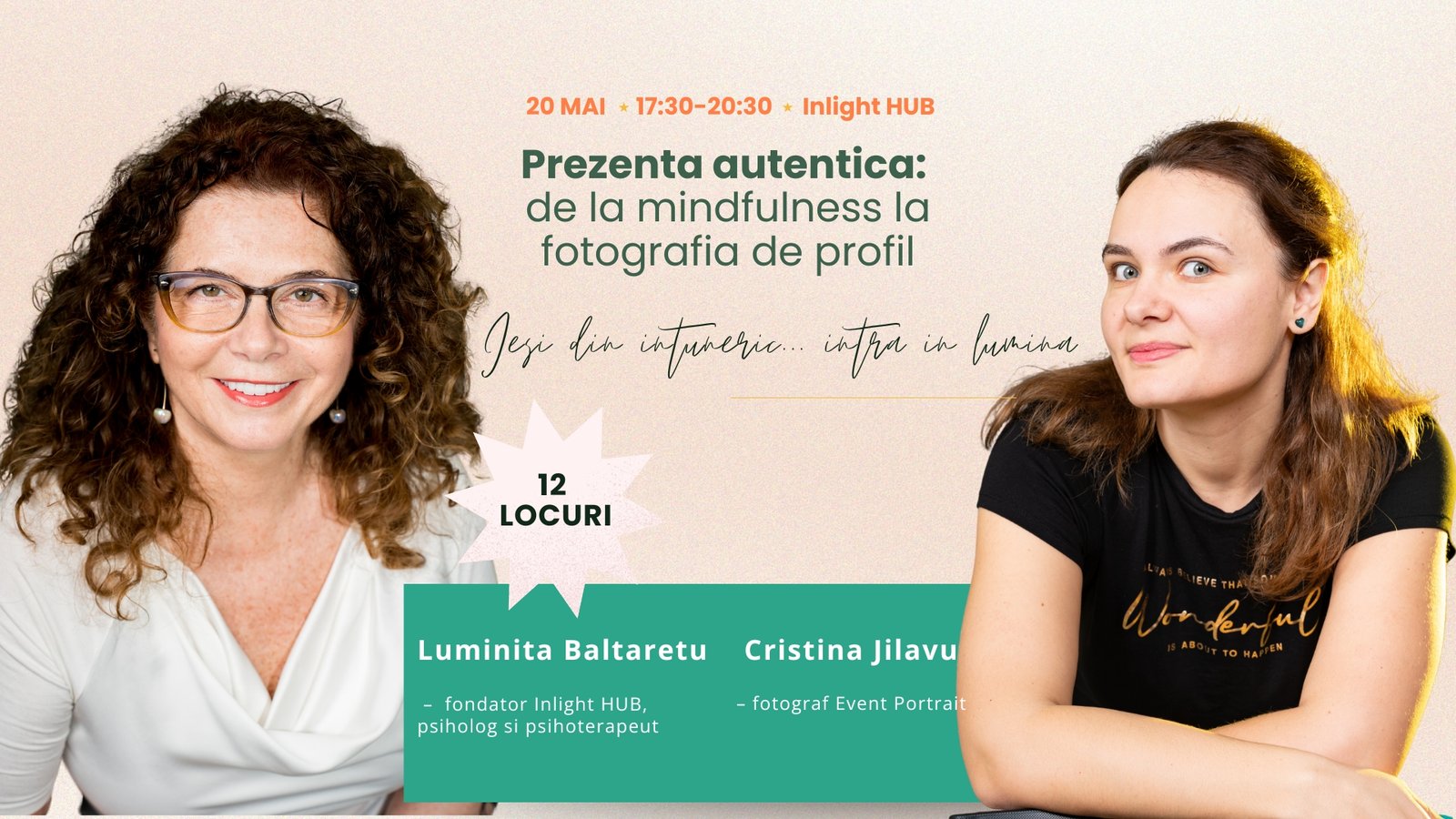 Workshop Prezenta autentica – Inlight HUB